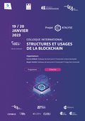 19-20 janvier 2023 : Colloque international "Structures et usages de la blockchain" 