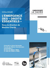 Colloque : L'émergence des "droits essentiels"